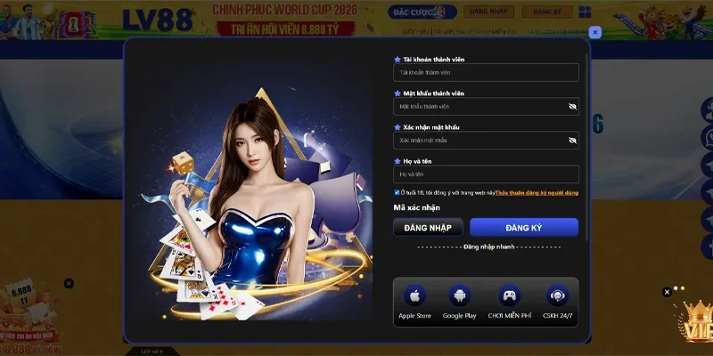 LV88 🎖️ Link Vào Nhà Cái LV88.COM Top #1 Google VN ✔️ 25 Điền đầy đủ thông tin cá nhân vào Form đăng ký LV88